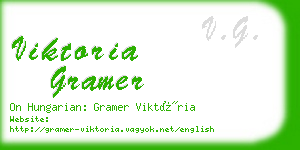 viktoria gramer business card